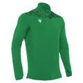 Tiber 1/4 Zip Top GRN/BLK M Stilren treningsgenser - Unisex