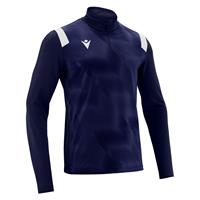 Purus 1/4 Zip Top NAV/WHT M Teknisk treningsgenser - Unisex