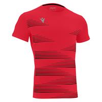 Ivan Shirt RED/BLK XS Teknisk løpe t-skjorte til herre