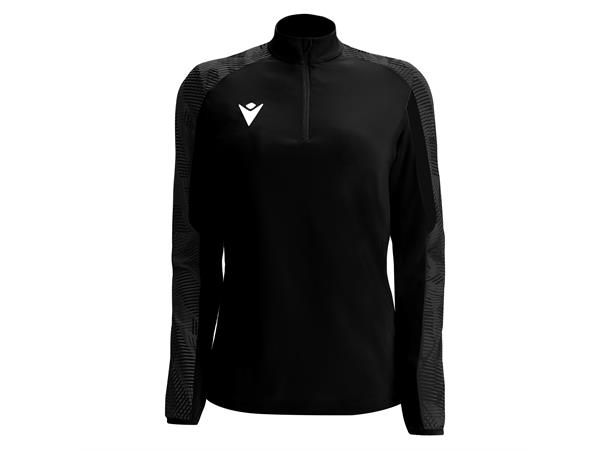 Dora Womens 1/4 Zip Top  BLK XL Teknisk treningsgenser til dame 