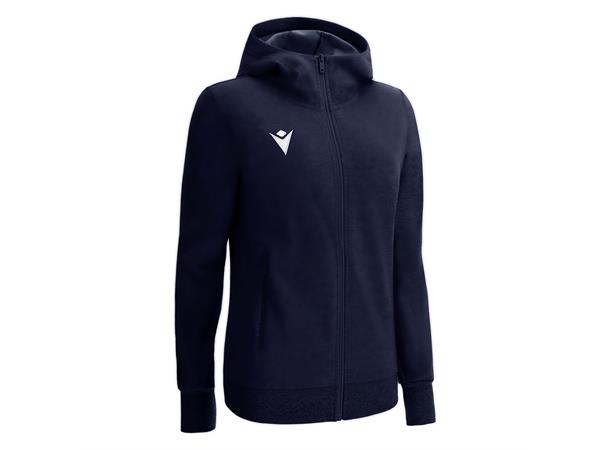 Drum Hooded Womens Jacket NAV XS Fritidsjakke i børstet fleece til dame 