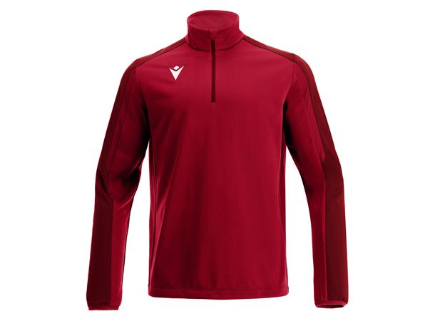 Arno 1/4 Zip Top RED M Teknisk treningsgenser - Unisex 