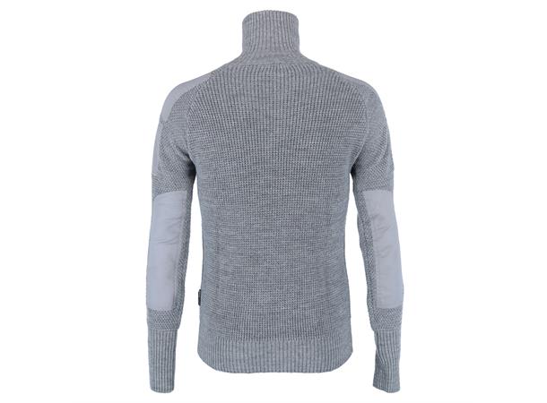 Amethyst Wool Sweather Grey M L Komfortabel ullgenser -  Unisex 