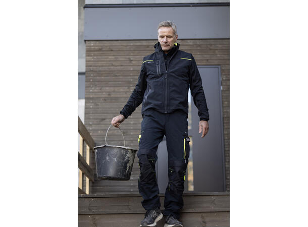 Bismuth Stretch Pants Black Beauty 50 Arbeidsbukse med god stretch - Unisex 