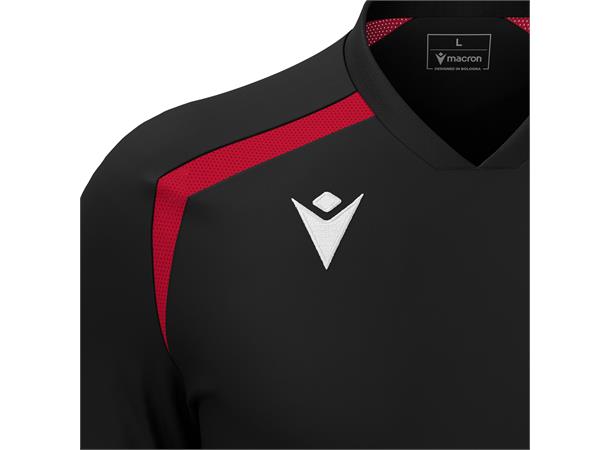 Wyrm Shirt BLK/RED 3XS Teknisk kamp og treningsdrakt - Unisex 