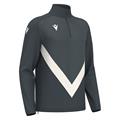 Anduin Training 1/4 Zip Top ANT/WHT M Teknisk treningsgenser - Unisex