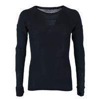 Bronitt Wool Sweater Black Beauty XL Ullundertrøye med ullmesh - Unisex