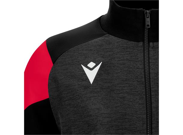Prometheus Full Zip Top BLK/RED XL Teknisk reisejakke - Unisex 