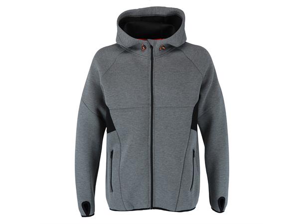 Feldspar Hooded Jacket Grey XL God og varm hettejakke - Unisex 