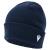Zima Beanie NAV SR Ribbestrikket lue med oppkant 