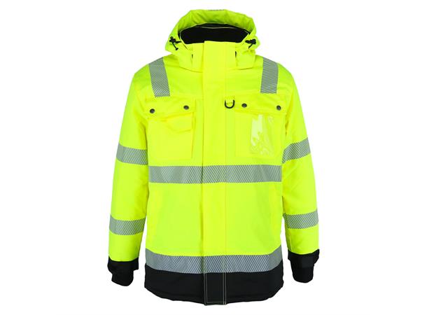 Halite Jacket Hi-Vis Safety Yel L High visability padded jakke - Unisex 