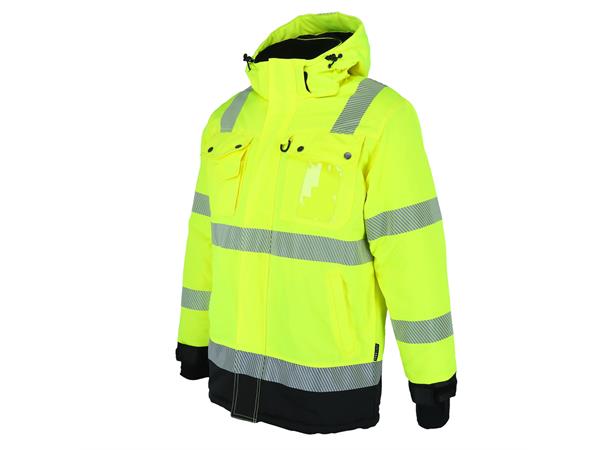Halite Jacket Hi-Vis Safety Yel L High visability padded jakke - Unisex 