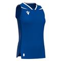 Lily Eco Sleeveless Shirt ROY/WHT XS Teknisk kamp og treningsdrakt - Dame