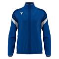 ODIN full zip top ROY/WHT XS Jakke med kontrastdetaljer