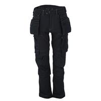 Akita Service Pant Black Beauty 50 Bukse med komfort og funksjonalitet