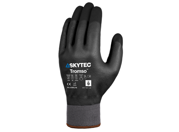 Skytec Tromso BLK 10 Isolert Nitrilhanske for Kaldt miljø 
