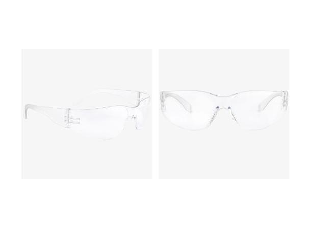 BM18 vernebrille Klar Tettsittende vernebrille 