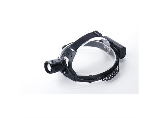 Carla 1000 Hodelykt Oppladbar hodelykt i aluminium 