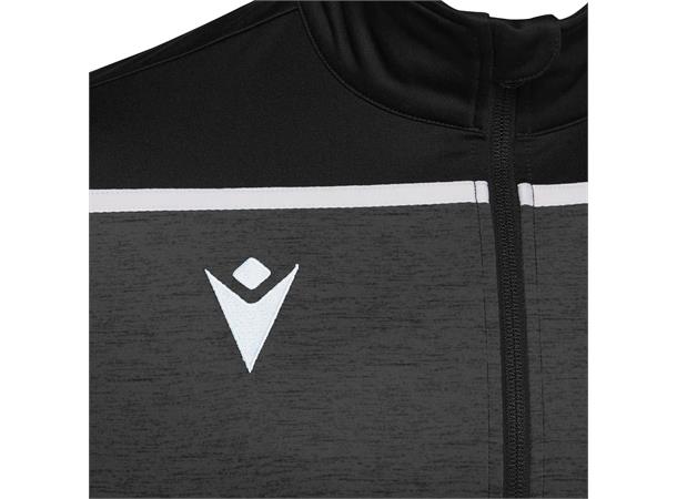 Gea Full Zip Top BLK/WHT L Overtrekksjakke 